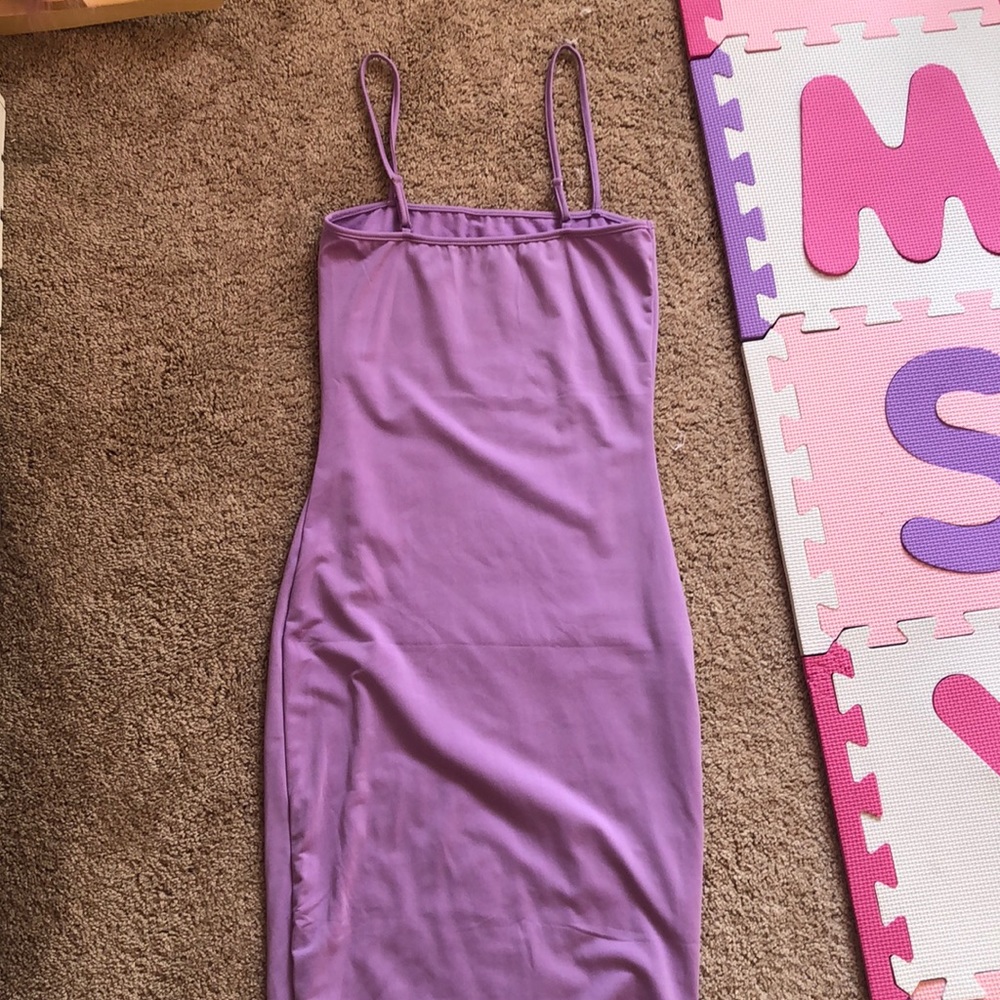 Spaghetti strap bodycon dress